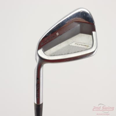 Ping Blueprint S Single Iron 7 Iron True Temper Dynamic Gold S200 Steel Stiff Left Handed Black Dot 37.25in