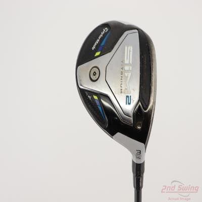 TaylorMade SIM2 Titanium Fairway Wood 3 Wood 3W 15° Mitsubishi Tensei AV Blue Raw 65 Graphite Stiff Right Handed 43.0in