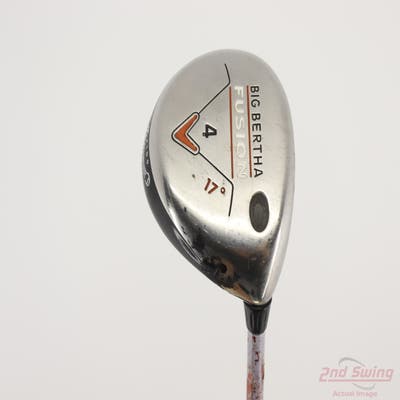 Callaway Big Bertha Fusion Fairway Wood 4 Wood 4W 17° Callaway Aldila NVS Graphite Regular Right Handed 43.0in