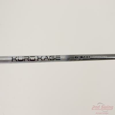 Used W/ Titleist Adapter Mitsubishi Rayon Kuro Kage Silver TiNi 80 80g Fairway Shaft Stiff 42.0in