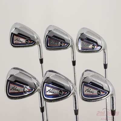 Adams 2015 Blue Iron Set 5-PW True Temper Dynalite 85 Steel Stiff Right Handed -1/4"