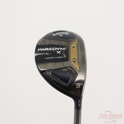 Callaway Paradym X Fairway Wood 3 Wood 3W 16.5° Project X HZRDUS Black Gen4 60 Graphite Regular Right Handed 43.5in