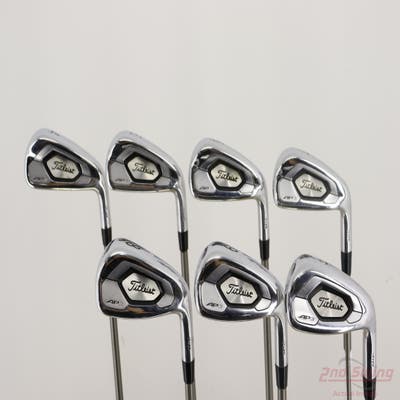 Titleist 718 AP3 Iron Set 4-PW Aerotech SteelFiber i110cw Graphite Stiff Right Handed +3/4"
