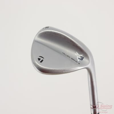 TaylorMade Milled Grind 3 Raw Chrome Wedge Lob LW 58° 12 Deg Bounce HB Dynamic Gold Tour Issue S200 Steel Stiff Right Handed 35.0in