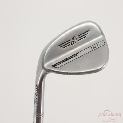 Titleist Vokey SM10 Nickel Wedge Pitching Wedge PW 48° 10 Deg Bounce F Grind FST KBS Tour Steel Wedge Flex Left Handed 36.0in