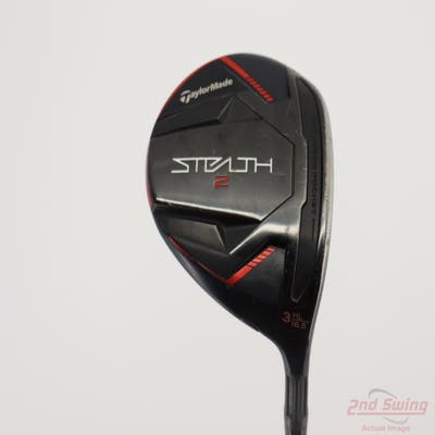 TaylorMade Stealth 2 Fairway Wood 3 Wood HL 16.5° Graphite Design Tour AD DI-7 Graphite Stiff Right Handed 43.5in