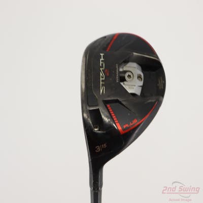 TaylorMade Stealth 2 Plus Fairway Wood 3 Wood 3W 15° Fujikura Ventus Black VeloCore 7 Graphite X-Stiff Left Handed 43.0in