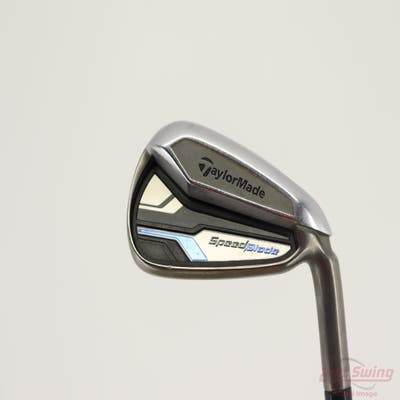 TaylorMade Speedblade Single Iron 4 Iron Stock Steel Shaft Steel Stiff Right Handed 39.25in