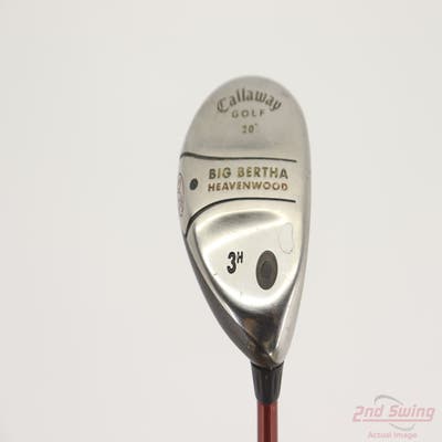 Callaway Big Bertha Heavenwood Hybrid 3 Hybrid 20° Callaway RCH 75w Graphite Regular Right Handed 40.25in