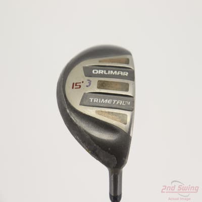 ORLIMAR Trimetal Fairway Wood 3 Wood 3W 15° Stock Graphite Shaft Graphite Stiff Right Handed 43.25in
