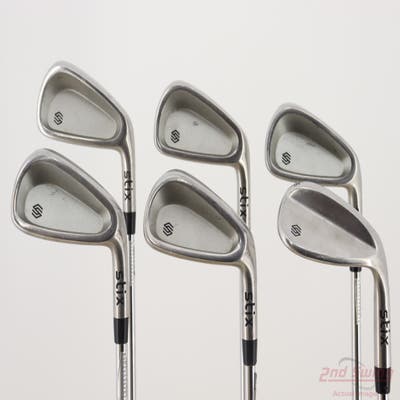 Stix Golf Silver Iron Set 6-PW SW Stix Steel Regular Right Handed STD