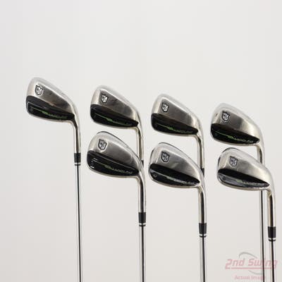 Wilson Staff Launch Pad 2 Iron Set 5-PW GW FST KBS Max Ultralite Steel Regular Right Handed STD