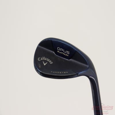 Callaway Opus Platinum Blue Wedge Sand SW 56° 12 Deg Bounce S Grind FST KBS $-Taper Black PVD Steel Wedge Flex Right Handed 35.25in