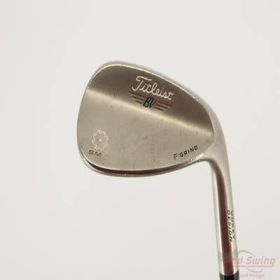 Titleist Vokey SM5 Gold Nickel Wedge Sand SW 54° 14 Deg Bounce F Grind Titleist SM5 BV Steel Wedge Flex Right Handed 35.5in