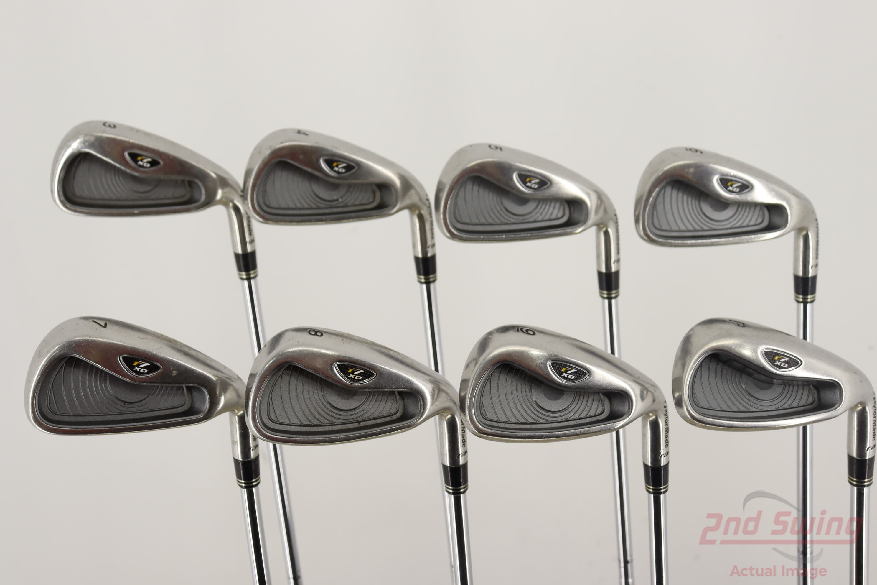 TaylorMade R7 クラブセット TaylorMade R7 Iron Set 3-PW+GW REAX 65g Stiff Graphite Mens