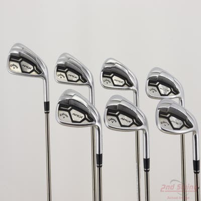 Callaway Apex CF16 Iron Set 5-PW AW UST Mamiya Recoil 760 ES Graphite Regular Right Handed +1/4"