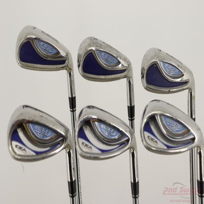 Adams Idea A3 OS Iron Set 7-PW AW SW Grafalloy ProLaunch Platinum Graphite Ladies Right Handed -3/4"