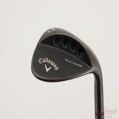 Callaway Mack Daddy Matte BLK PM Grind Wedge Sand SW 56° 13 Deg Bounce FST KBS Hi-Rev 2.0 Steel Wedge Flex Right Handed 35.0in