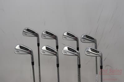 Callaway Apex Pro 24 Iron Set 4-PW AW True Temper Dynamic Gold 115 Steel Stiff Right Handed 37.75in