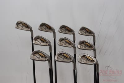 Ping i3 Blade Iron Set 2-PW SW Ping JZ Graphite Stiff Right Handed Black Dot 38.0in
