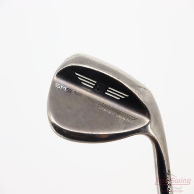 Titleist Vokey SM9 Brushed Steel Wedge Lob LW 58° 8 Deg Bounce M Grind Titleist Vokey BV Steel Wedge Flex Right Handed 35.5in