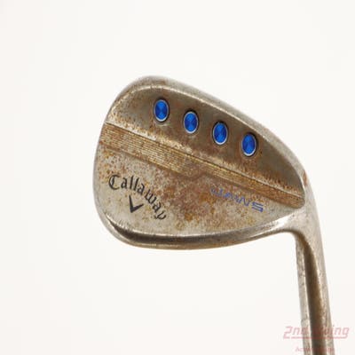 Callaway Jaws MD5 Raw Wedge Gap GW 52° 10 Deg Bounce S Grind FST KBS Tour-V 125 Steel Stiff Right Handed 36.0in