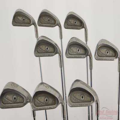 Ping Eye 2 Iron Set 2-PW Ping ZZ Lite Steel Stiff Right Handed Black Dot +1 1/4"