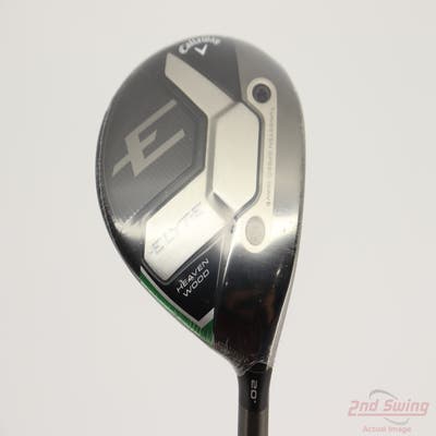 Mint Callaway Elyte Fairway Wood 7 Wood 7W 20° Mitsubishi Vanquish PL 50 Graphite Senior Right Handed 43.0in