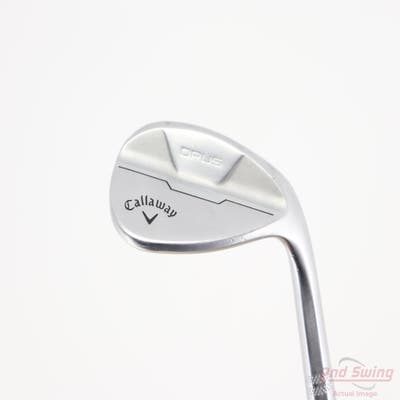 Callaway Opus Brushed Chrome Wedge Sand SW 54° 12 Deg Bounce S Grind True Temper Dynamic Gold Mid 115 Wedge Steel Wedge Flex Right Handed 35.25in