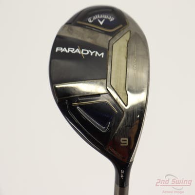 Callaway Paradym Fairway Wood 9 Wood 9W 24° Project X HZRDUS Silver Gen4 60 Graphite Regular Right Handed 41.75in