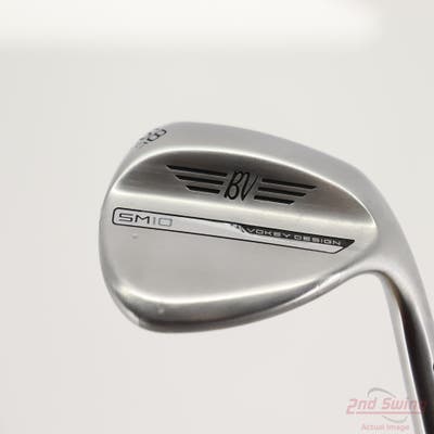 Titleist Vokey SM10 Tour Chrome Wedge Lob LW 58° 4 Deg Bounce T Grind Titleist Vokey BV Steel Wedge Flex Right Handed 35.25in