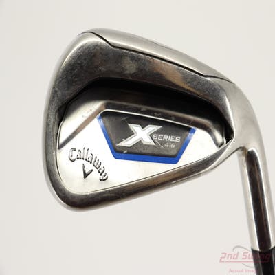 Callaway X Series N416 Single Iron 6 Iron Stock Steel Shaft Steel Uniflex Right Handed 37.75in