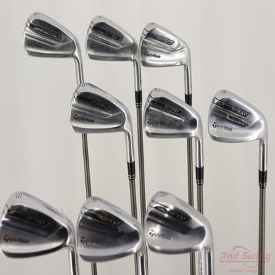 TaylorMade 2019 P790 Iron Set 3-PW AW Aerotech SteelFiber i110cw Graphite Stiff Right Handed STD