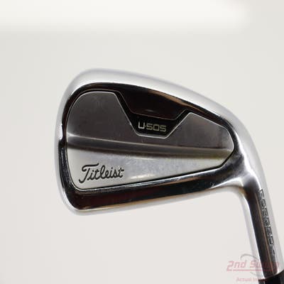 Titleist U-505 Utility Iron 4 Utility Project X HZRDUS Smoke Black RDX 90 Graphite Stiff Right Handed 39.25in