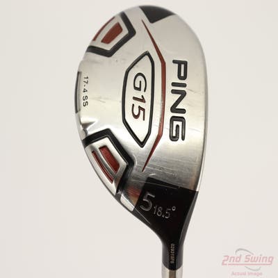 Ping G15 Fairway Wood 5 Wood 5W 18.5° Aldila Serrano 75 Fairway Graphite Stiff Right Handed 42.5in