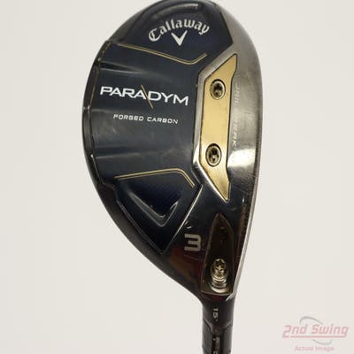 Callaway Paradym Fairway Wood 3 Wood 3W 15° Mitsubishi Tensei AV White Raw 75 Graphite Stiff Right Handed 43.5in