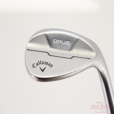 Callaway Opus Brushed Chrome Wedge Lob LW 60° 10 Deg Bounce S Grind True Temper Dynamic Gold Mid 115 Wedge Steel Wedge Flex Right Handed 35.0in