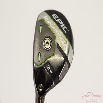 Callaway EPIC Super Hybrid 3 Hybrid 18° UST Mamiya Recoil 760 ES Graphite Regular Left Handed 41.0in