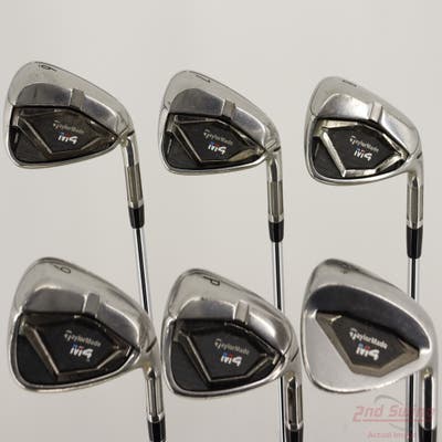 TaylorMade M4 Iron Set 6-PW AW FST KBS MAX 85 Steel Stiff Right Handed +1/2"