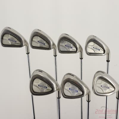 Callaway X-14 Iron Set 4-PW Stock Steel Shaft Steel Uniflex Right Handed +1/4"