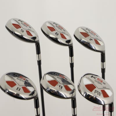 Majek K5 Iron Set 5-PW Stock Graphite Shaft Graphite Senior Right Handed +1/2"