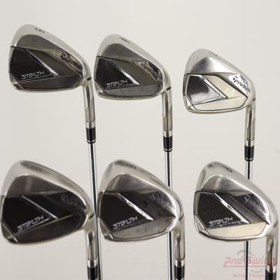 TaylorMade Stealth Iron Set 5-PW FST KBS MAX 85 Steel Stiff Right Handed STD