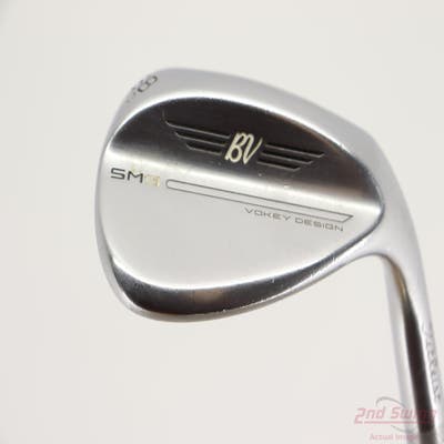 Titleist Vokey SM9 Tour Chrome Wedge Lob LW 58° 12 Deg Bounce D Grind Titleist Vokey BV Steel Wedge Flex Right Handed 35.25in