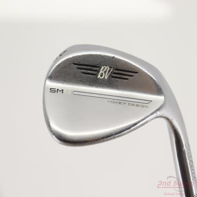 Titleist Vokey SM9 Tour Chrome Wedge Sand SW 54° 12 Deg Bounce D Grind Titleist Vokey BV Steel Wedge Flex Right Handed 35.5in