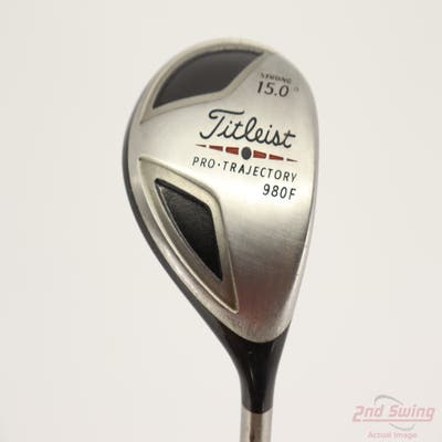Titleist 980 F Fairway Wood 3 Wood 3W 15° Titleist Fujikura Speeder Graphite Stiff Right Handed 43.25in