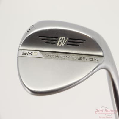 Titleist Vokey SM8 Tour Chrome Wedge Lob LW 60° 8 Deg Bounce M Grind Titleist Vokey BV Steel Wedge Flex Right Handed 35.25in
