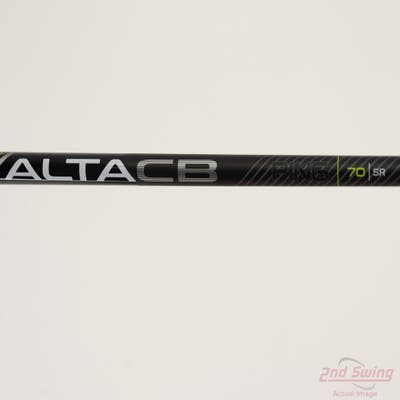 Used W/ Ping RH Adapter Ping ALTA CB 70 Black 70 Hybrid Shaft Senior 39.0in