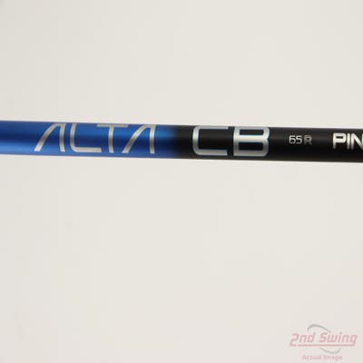 Used W/ Ping LH Adapter Ping Alta CB Blue 65 Fairway Shaft Regular 42.25in
