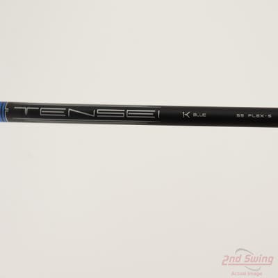 Used W/ Titleist Adapter Mitsubishi Golf Tensei 1K Blue 55g Driver Shaft Stiff 44.5in
