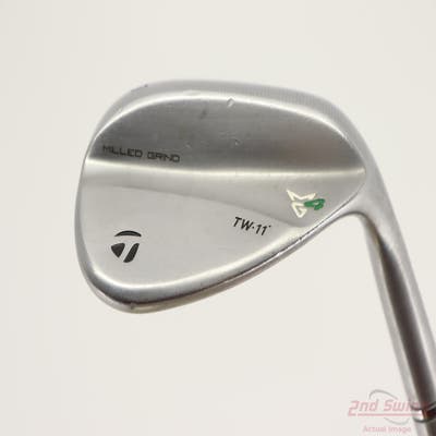 TaylorMade Milled Grind 4 Tiger Woods Wedge Lob LW 60° 11 Deg Bounce TW FST KBS TGI 90 Graphite Stiff Right Handed 36.5in